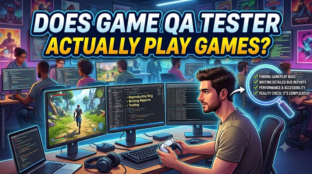 Does a Game QA Tester Actually Do? A Realistic Career Overview