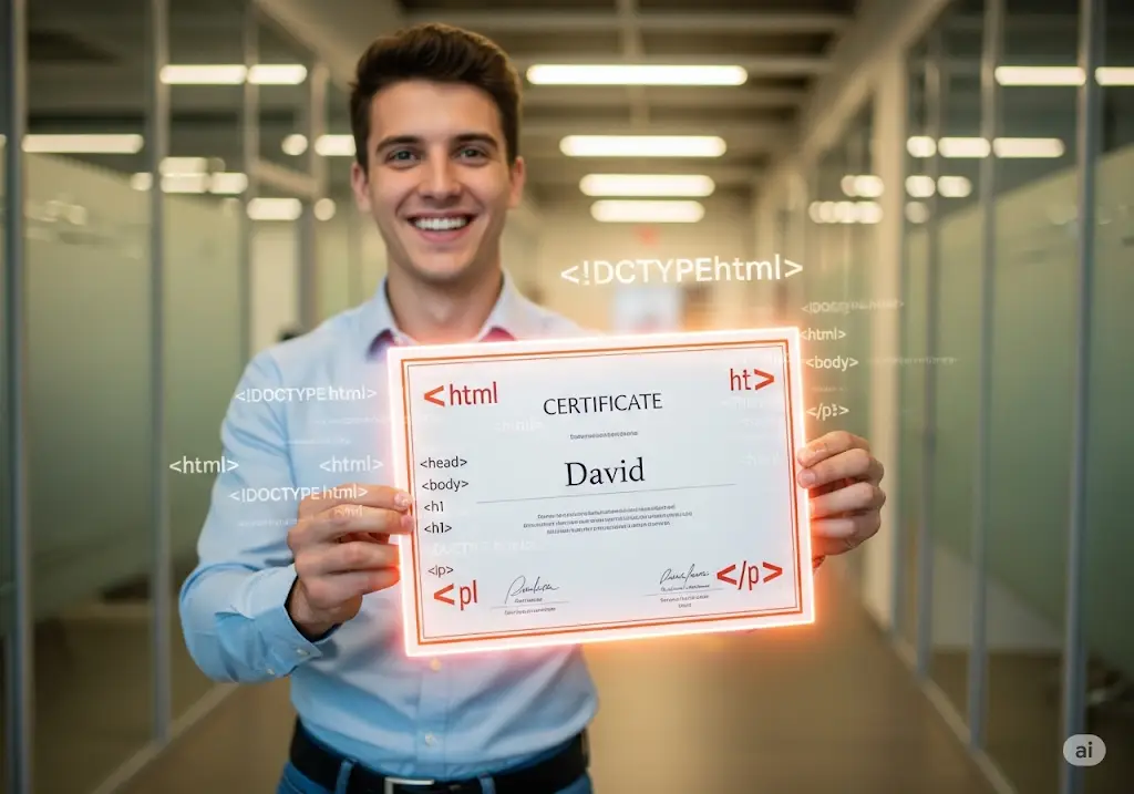 HTML certificate guide