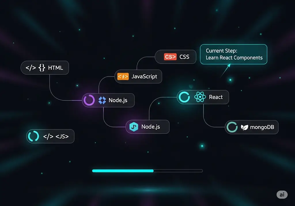 Complete web development roadmap and learning path