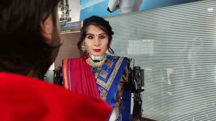 Robot Anushka: Meet North India’s First Humanoid Robot!