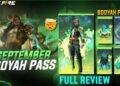 September Month Booyah Pass 2024 Season 21 Free Fire