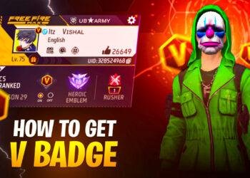 How to Get the V Badge in Free Fire (Indian Server 2025)