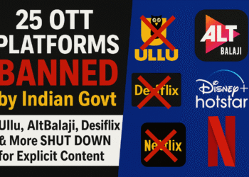 25 OTT Platforms BANNED in India! ULLU, ALT Balaji, Desiflix SHUT DOWN!