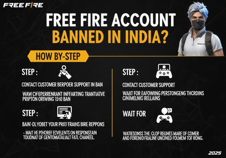 Free Fire Account Banned in India? Here’s How to Appeal in 2025 1 Free Fire Account Banned in India? Here’s How to Appeal in 2025