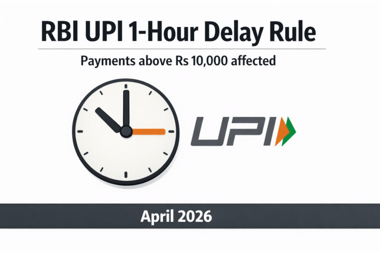 RBI proposes 1-hour delay on UPI payments above Rs 10,000 new rule 2026 explained