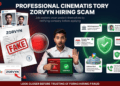 Zorvyn Hiring Scam Exposed: Fake Offer Letters Are Targeting Indian Job Seekers in 2026 2 Infographic showing how to verify if a company is real or fake before applying for a job in India, with Zorvyn FinTech hiring scam exposed and six step verification checklist including MCA registration check, LinkedIn employee verification, domain age, trust score, address confirmation and phone verification